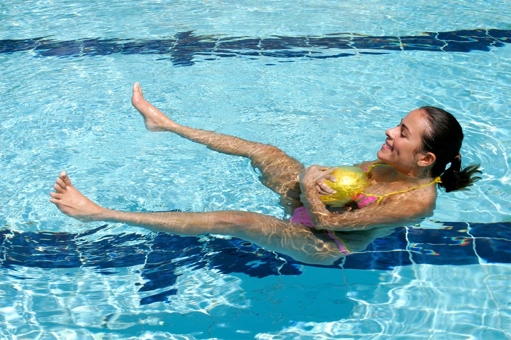 treino hidroginástica