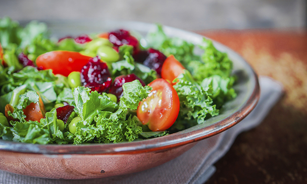 Salada crocante