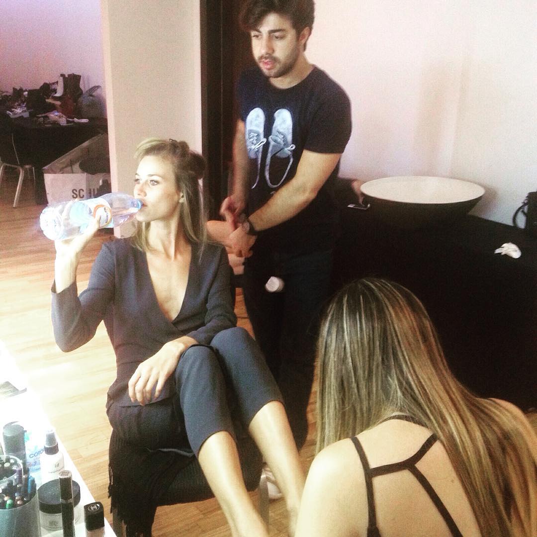 Vida de modelo: um dia na rotina de Renata Kuerten