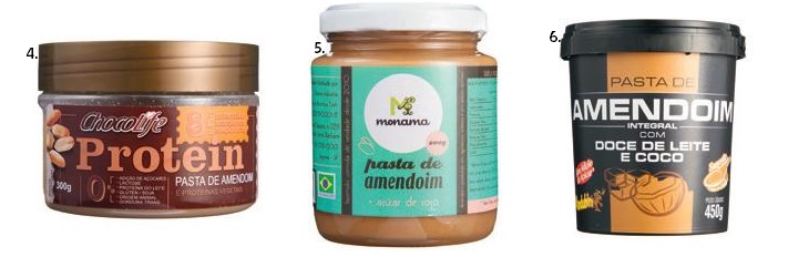 Ranking de calorias: pastas de castanhas e cremes com cacau