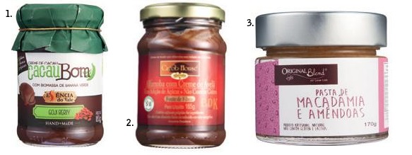 Ranking de calorias: pastas de castanhas e cremes com cacau