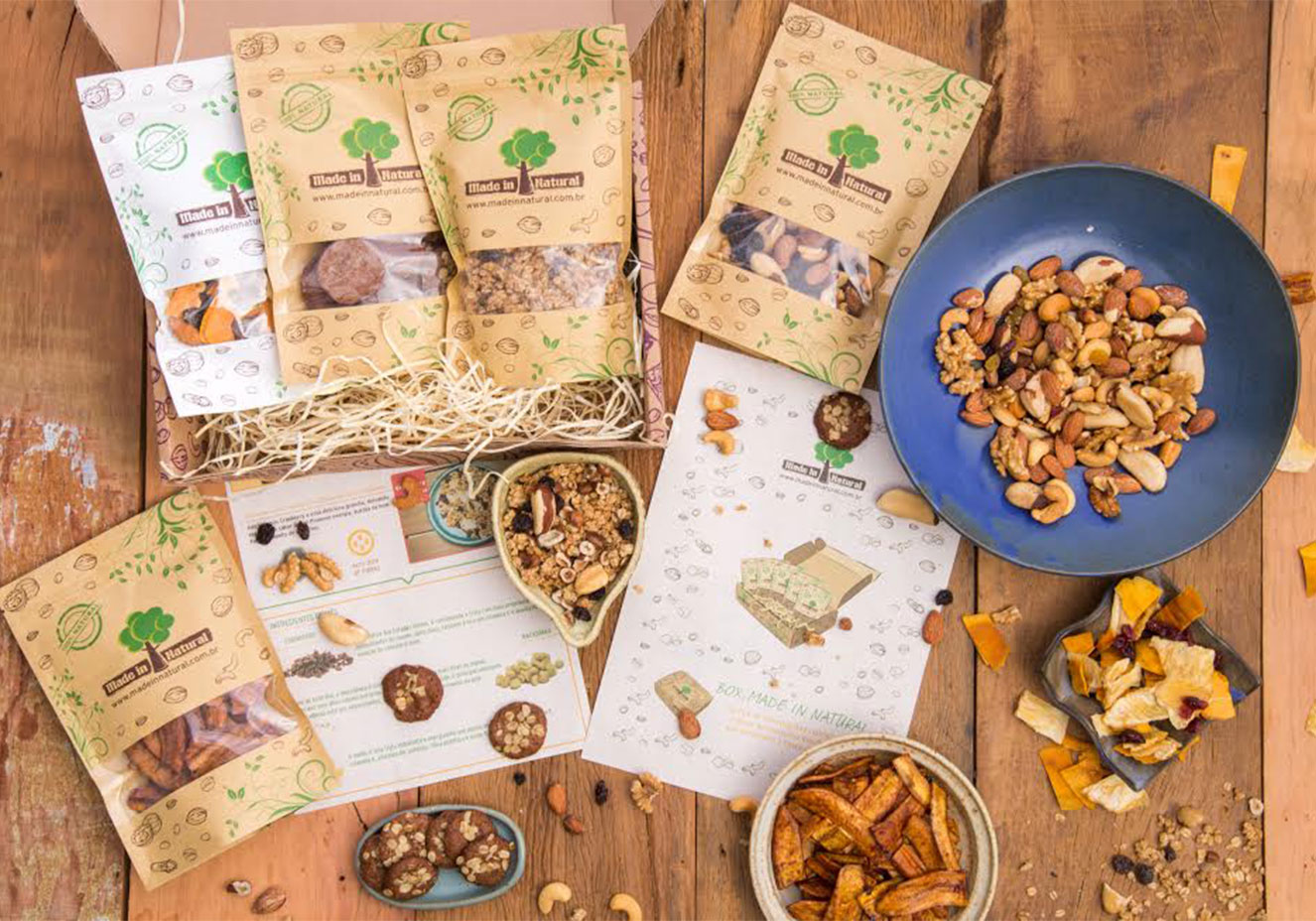 Os servi&ccedil;os de assinatura para receber lanchinhos saud&aacute;veis em casa