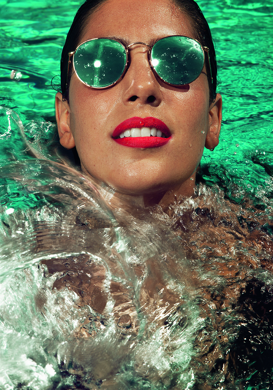 Como incluir cor no make: as atletas do nado sincronizado ensinam!