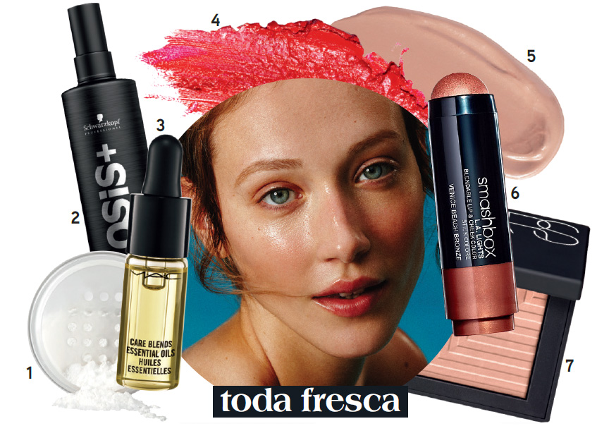 Divulgação Make fresh para uma festa à beira-mar