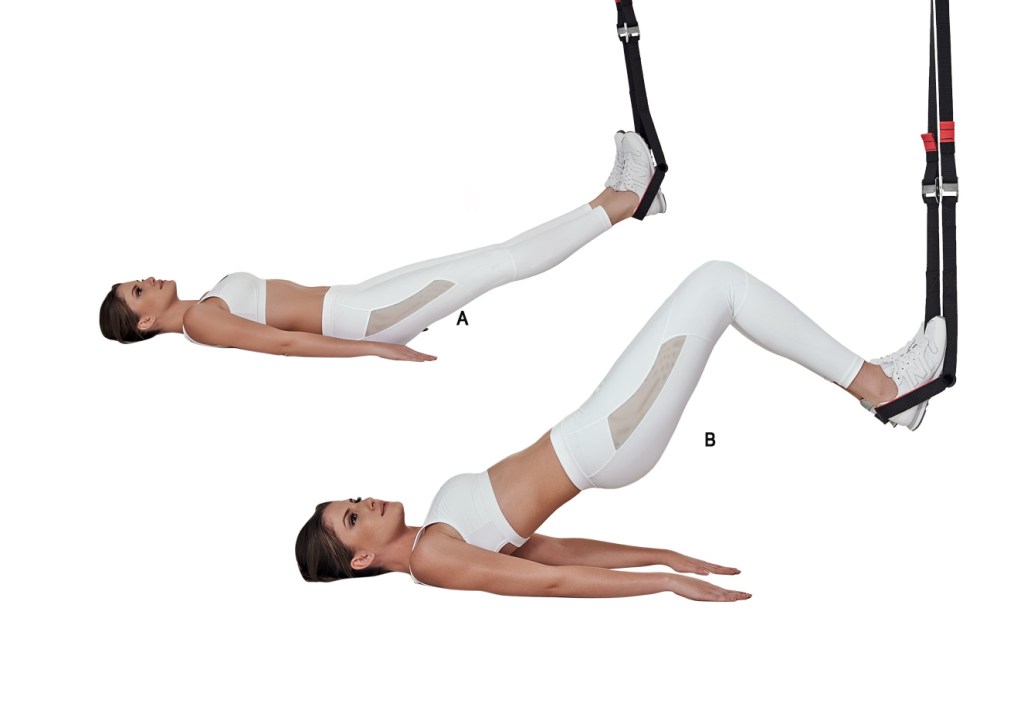 Treino com fita de suspensão para o corpo todo (de meia hora)