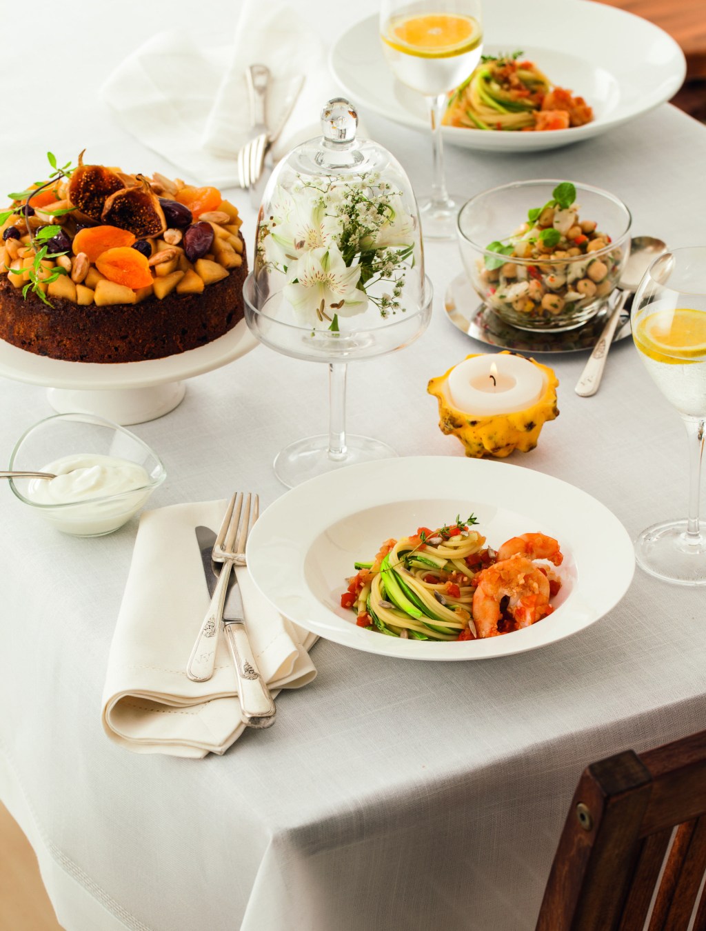 ceia-natal-sem-gluten Opção de ceia de Natal sem glúten completa