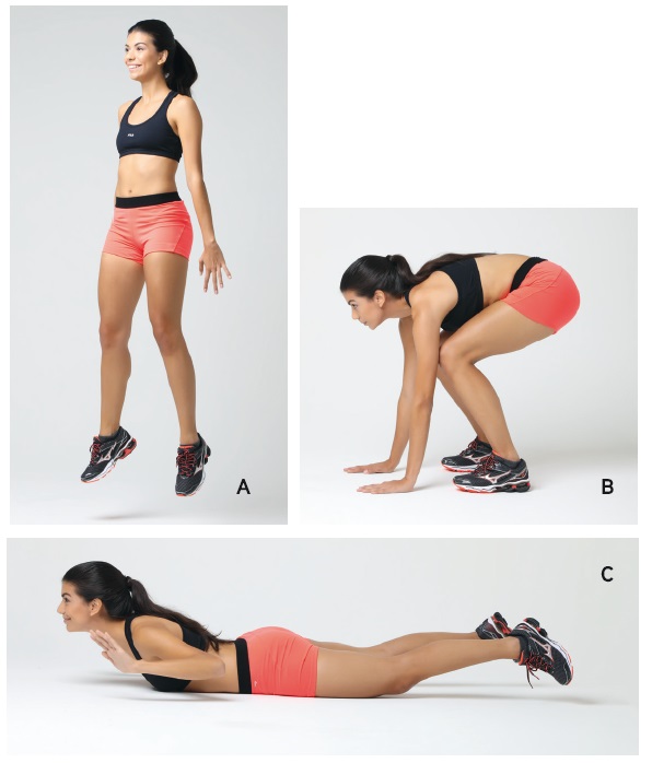Burpee Treino para melhorar a resistência e proteger as articulações