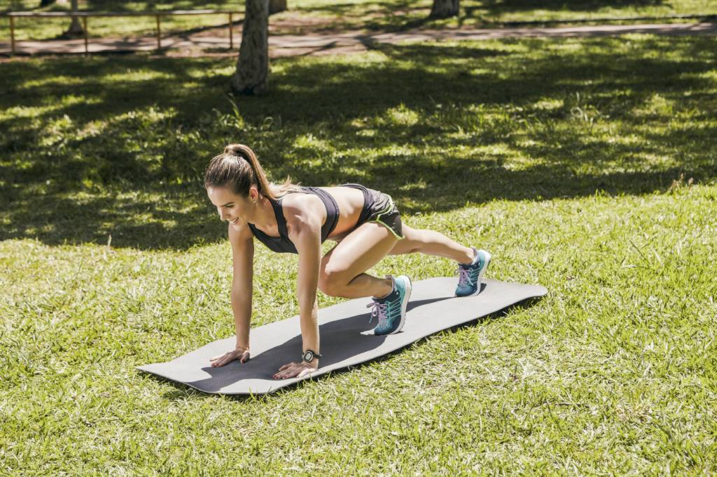 Treino em circuito para secar a barriga sem abdominais