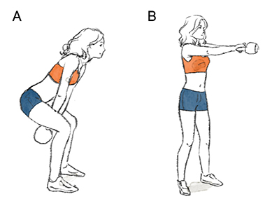 balanço-kettlebell Anitta: treino funcional de luta que secou o abdômen da cantora