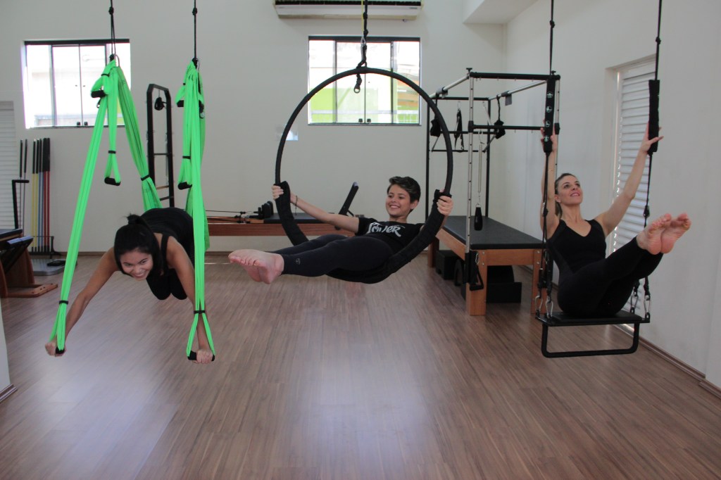 Suspensus: pilates aéreo que define o corpo e melhora a postura