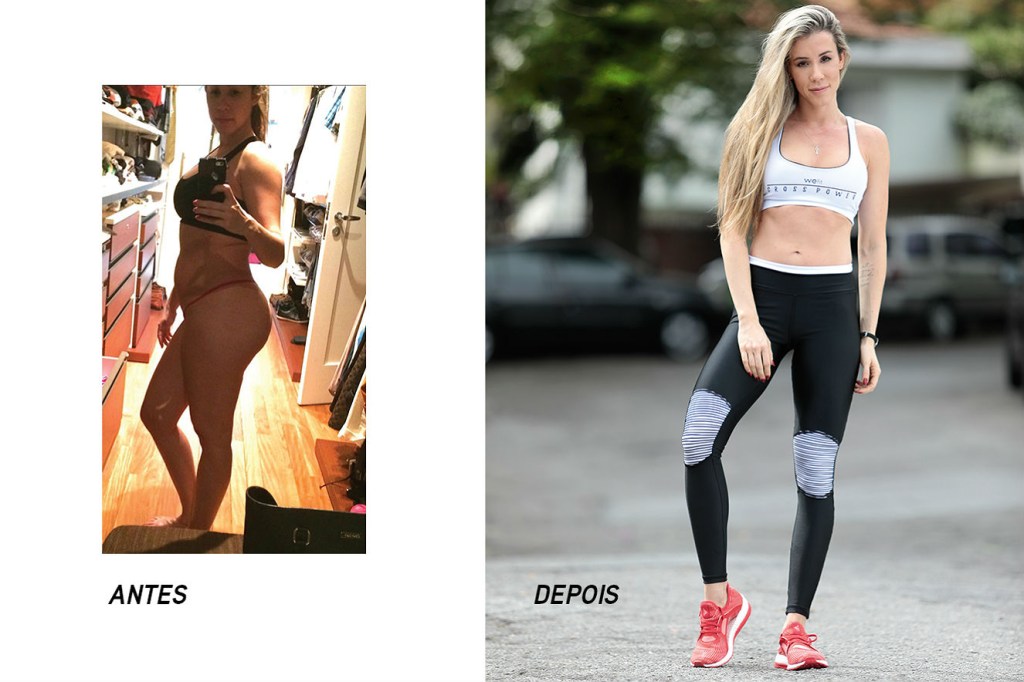 “Me via magra, mas tinha 35% de gordura e colesterol alto”