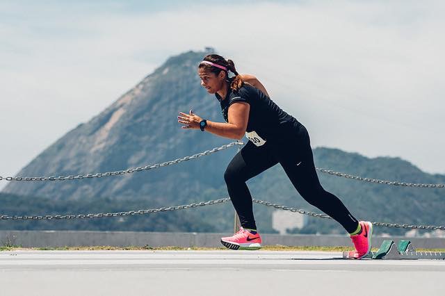 Com sobrepeso, ela fez meia maratona e quer incentivar mulheres
