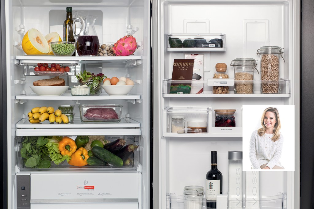 Nutricionistas mostram o que têm na geladeira para manter a dieta