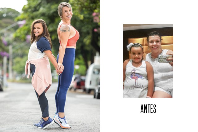 Michele Gleice Mãe perde 33 kg após saber que filha sofria bullying por causa do peso