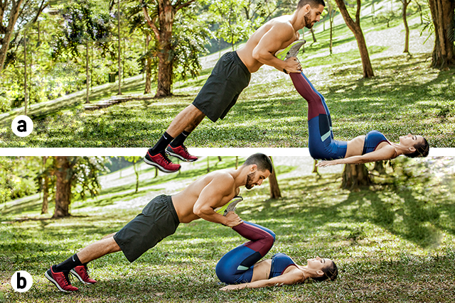 Treino de 25 minutos para fazer em dupla, acelerar o metabolismo e definir