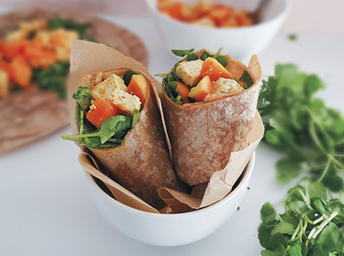 wrap-vegano Como incluir mais proteína no seu cardápio diário