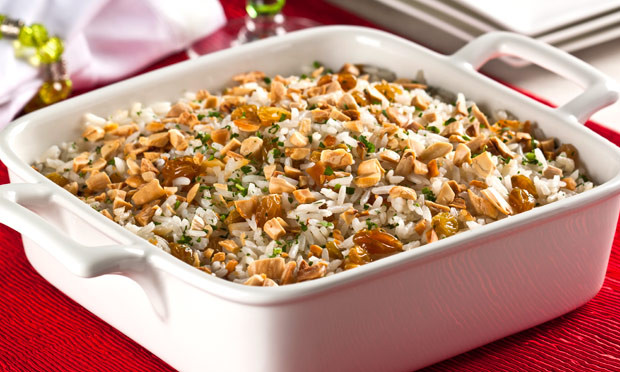 receita-arroz-festa-champanhe-amendoas-passas Natal sem carne: 7 receitas para uma ceia animal friendly