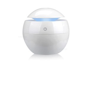 Shoptime_Difusor Aromas 130ml Cromo 7 Cores Led Usb Elétrico Branco – R$ 66,90 40 opções de produtos para banho: capriche no autocuidado em casa