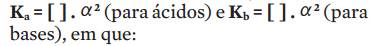 Equilíbrio químico: Equilíbrio iônico