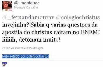 Estudantes dizem que colégio de Fortaleza antecipou questões do Enem 2011