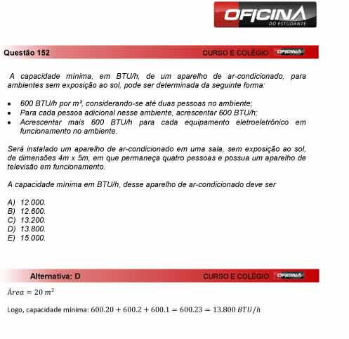 Enem 2012: correção da questão 152