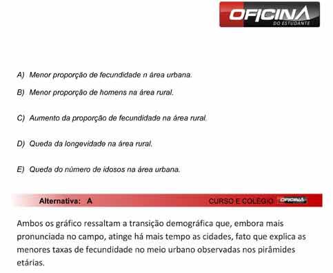 Enem 2012: corre&ccedil;&atilde;o da quest&atilde;o 32