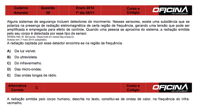 Enem 2014: correção da questão 59