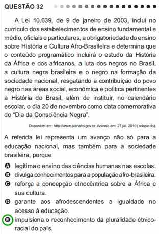 MEC aumenta para 14 as questões anuladas do Enem para alunos do Ceará