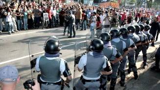 Foto: Ulisses de Paula / Divulgação Sintusp USP chega a 20 dias de greve com Reitoria bloqueada