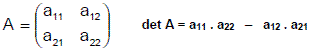 Determinantes – Álgebra Linear