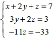 Sistemas Lineares – Álgebra Linear