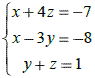 Sistemas Lineares – Álgebra Linear