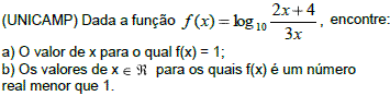 Função Logarítmica – Análise