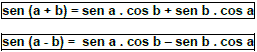 Soma e Subtração de Arcos – Trigonometria