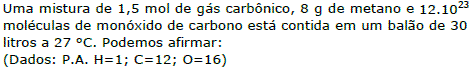 Estudo dos Gases