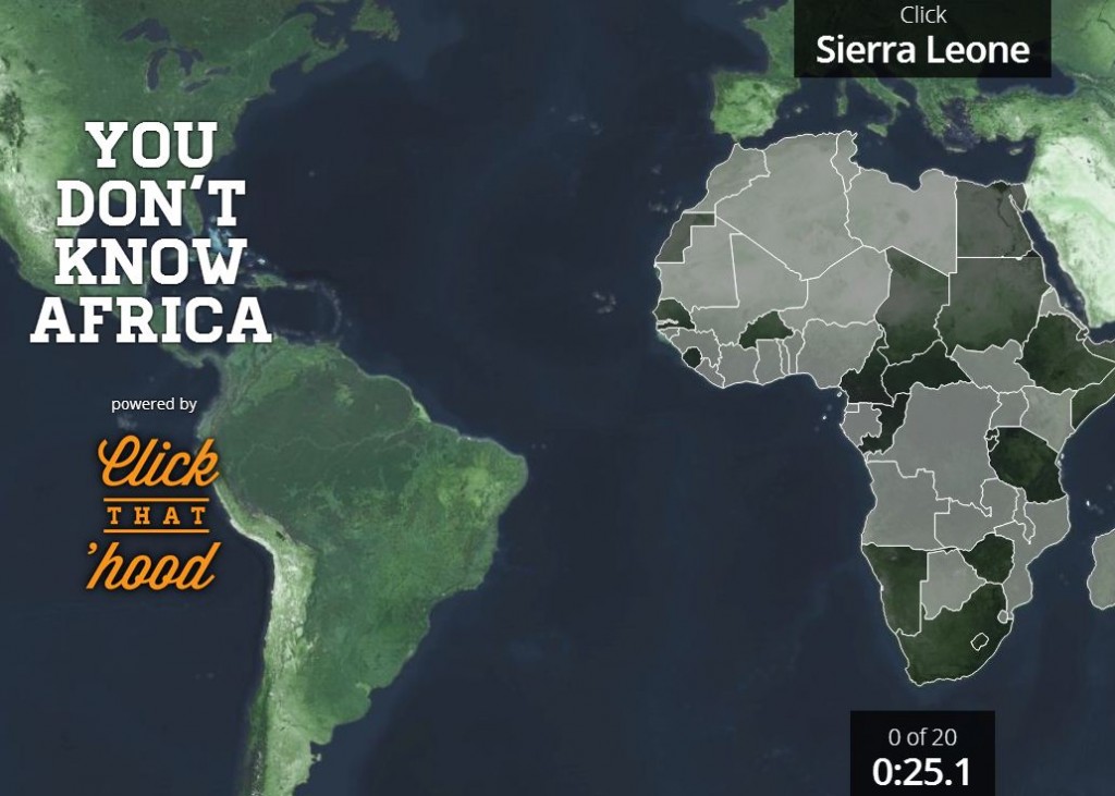 &ldquo;Voc&ecirc; n&atilde;o conhece a &Aacute;frica&rdquo;