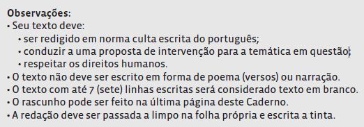 Nova proposta de redação: Energia e Sustentabilidade