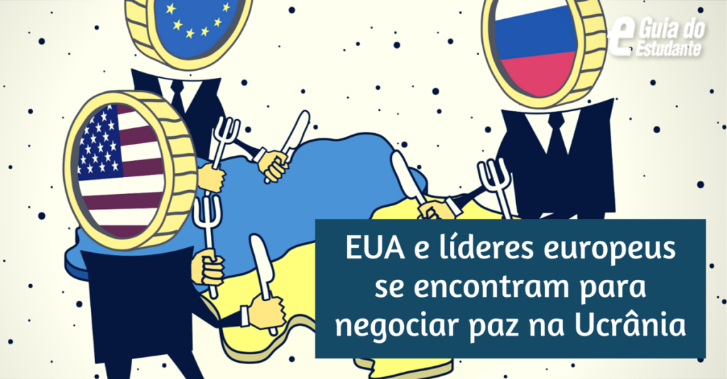 EUA e líderes europeus se encontram para negociar paz na Ucrânia