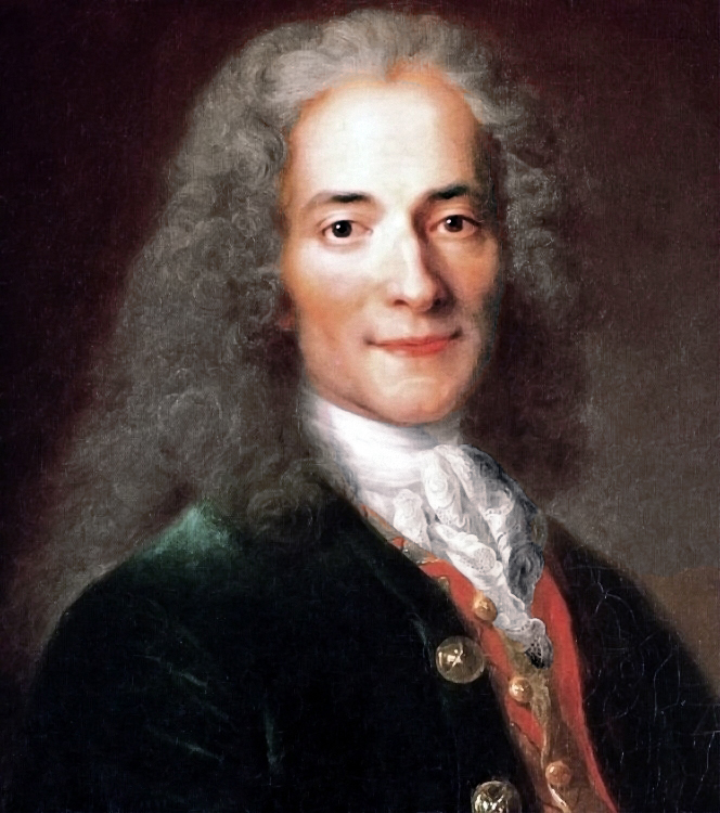 Retrato de Voltaire