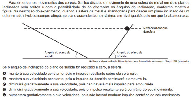 Como cai na prova: Física mecânica