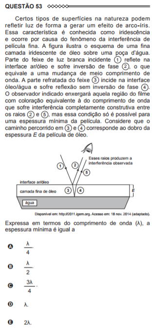 Como cai na prova: Fenômenos ópticos e óptica geométrica