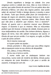 Como o livro Capitães da Areia é cobrado no vestibular