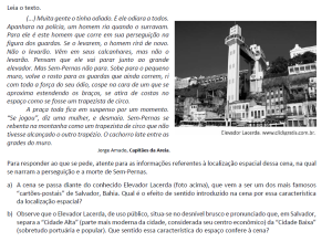 Como o livro Capitães da Areia é cobrado no vestibular