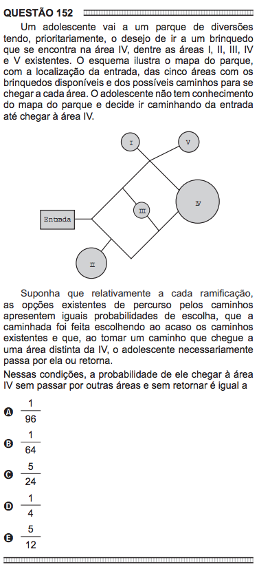 Como cai na prova: Probabilidade