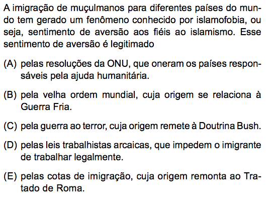 Como a Unesp cobrou atualidades no vestibular