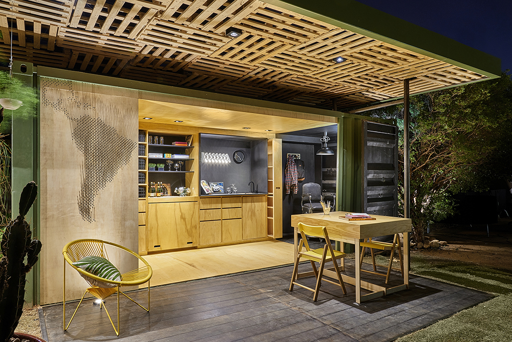 CASA COR Minas: um container de 14 m² com mil possibilidades de uso