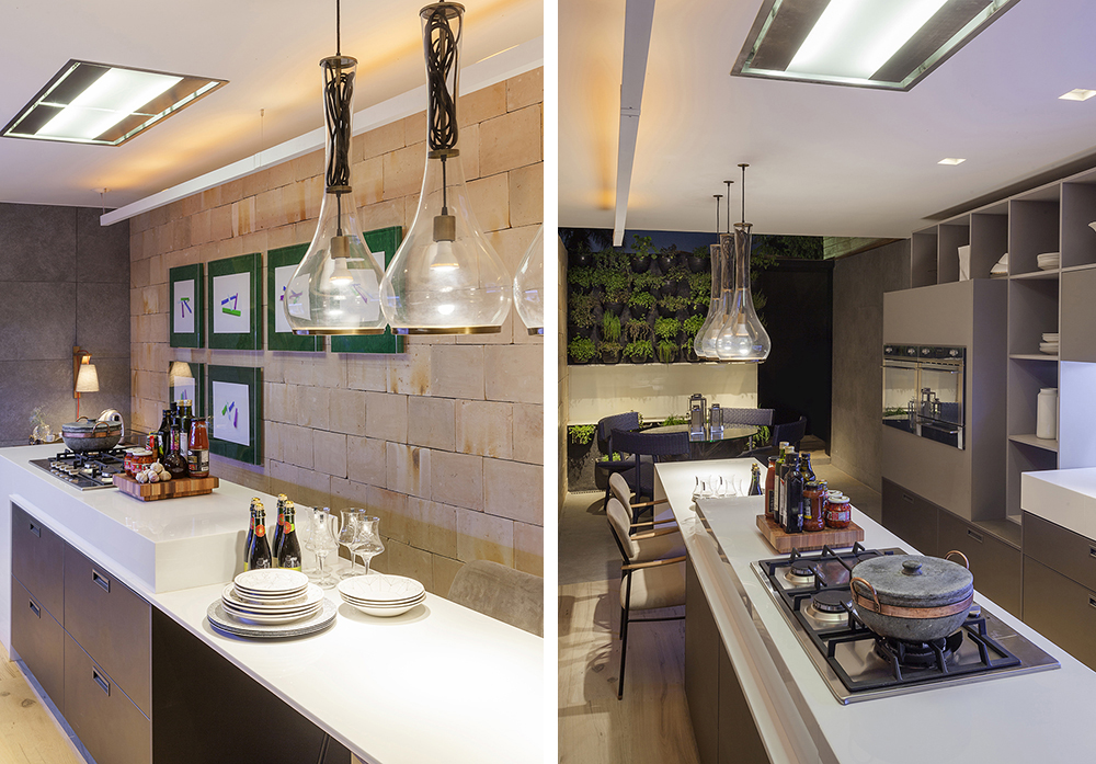 CASA COR Minas 2015: Horta vertical é destaque em Cozinha Gourmet