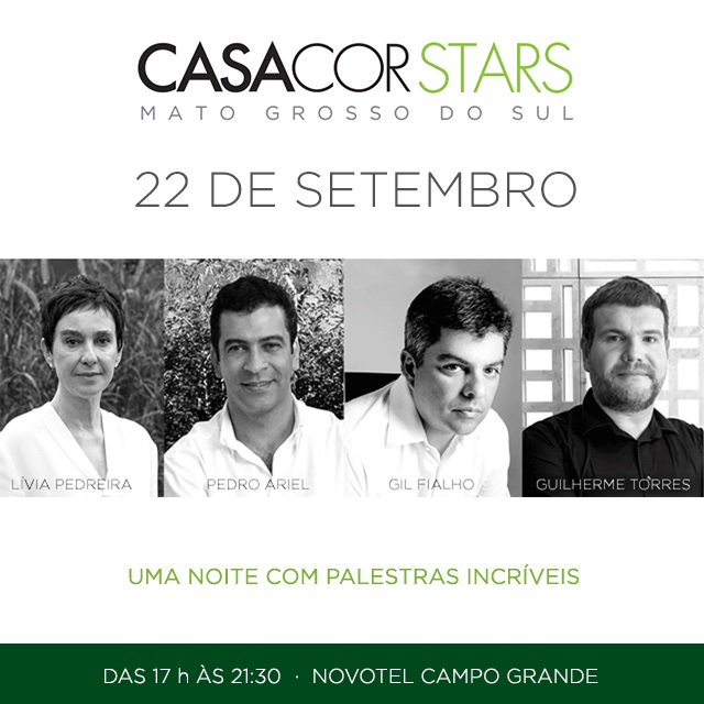 CASA COR Stars 2015 acontece em Mato Grosso do Sul