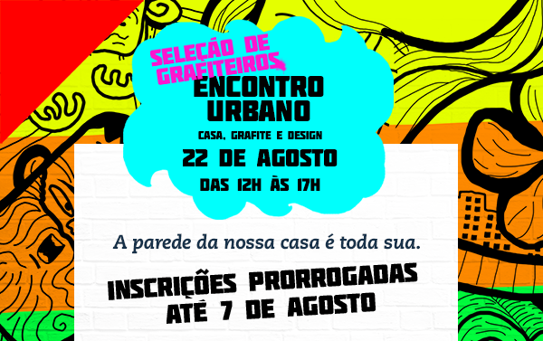 Casa Cor Brasília: Inscrições prorrogadas para o concurso de grafite