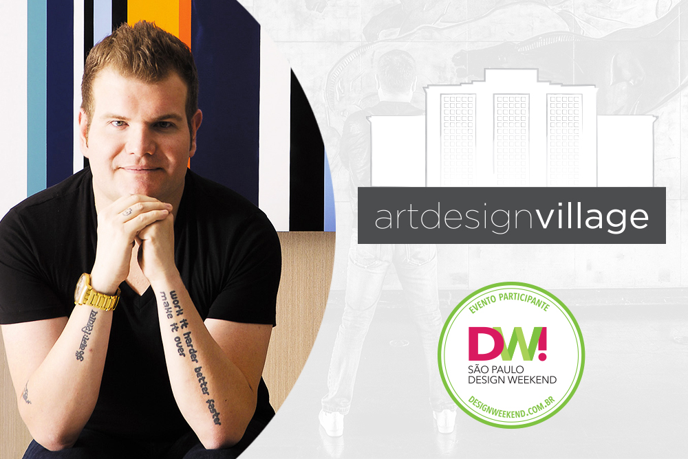 Guilherme Torres participa de bate-papo sobre o mercado do design
